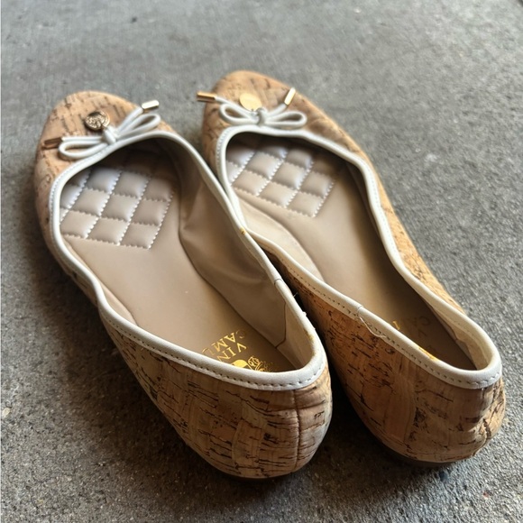 Vince Camuto Lunna Beige Tan Ballet Flat women’s size 8 / 38 - Picture 5 of 10